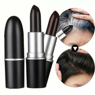 1 thỏi son nhuộm tóc tạm thời màu trắng / đen lâu trôi