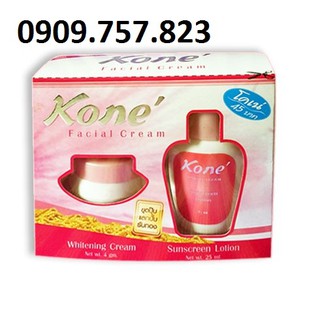 Bộ kem trắng da Kone'