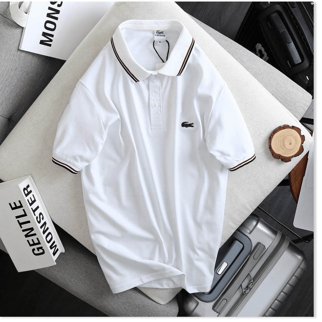 Áo Thun Nam Ngắn Tay Gắn Logo Cá Sấu  Hàng Chuẩn Hình Ảnh Bao Đổi Trả. HP