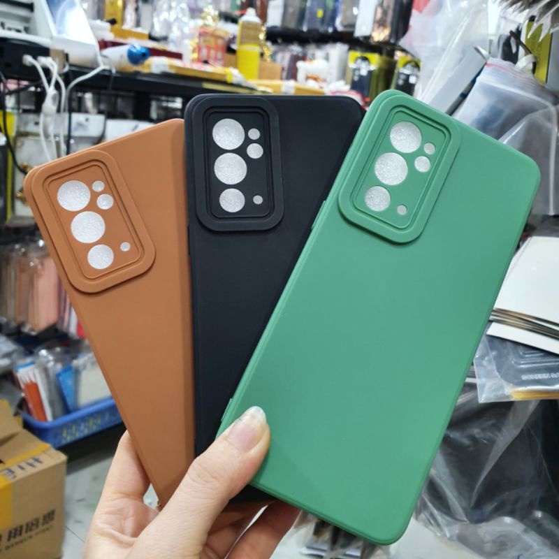Ốp lưng Oneplus 9RT dẻo màu có bảo vệ camera