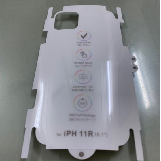 Miếng dán PPF Mặt Lưng Cho iPhone 11/ 11 Pro/ 11 Pro Max tự phục hồi vết xước / Giá Rẻ