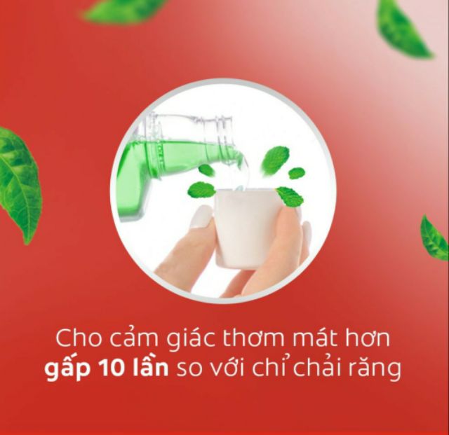 Nước súc miệng Colgate kháng 99% vi khuẩn Plax trà xanh 500ml/chai