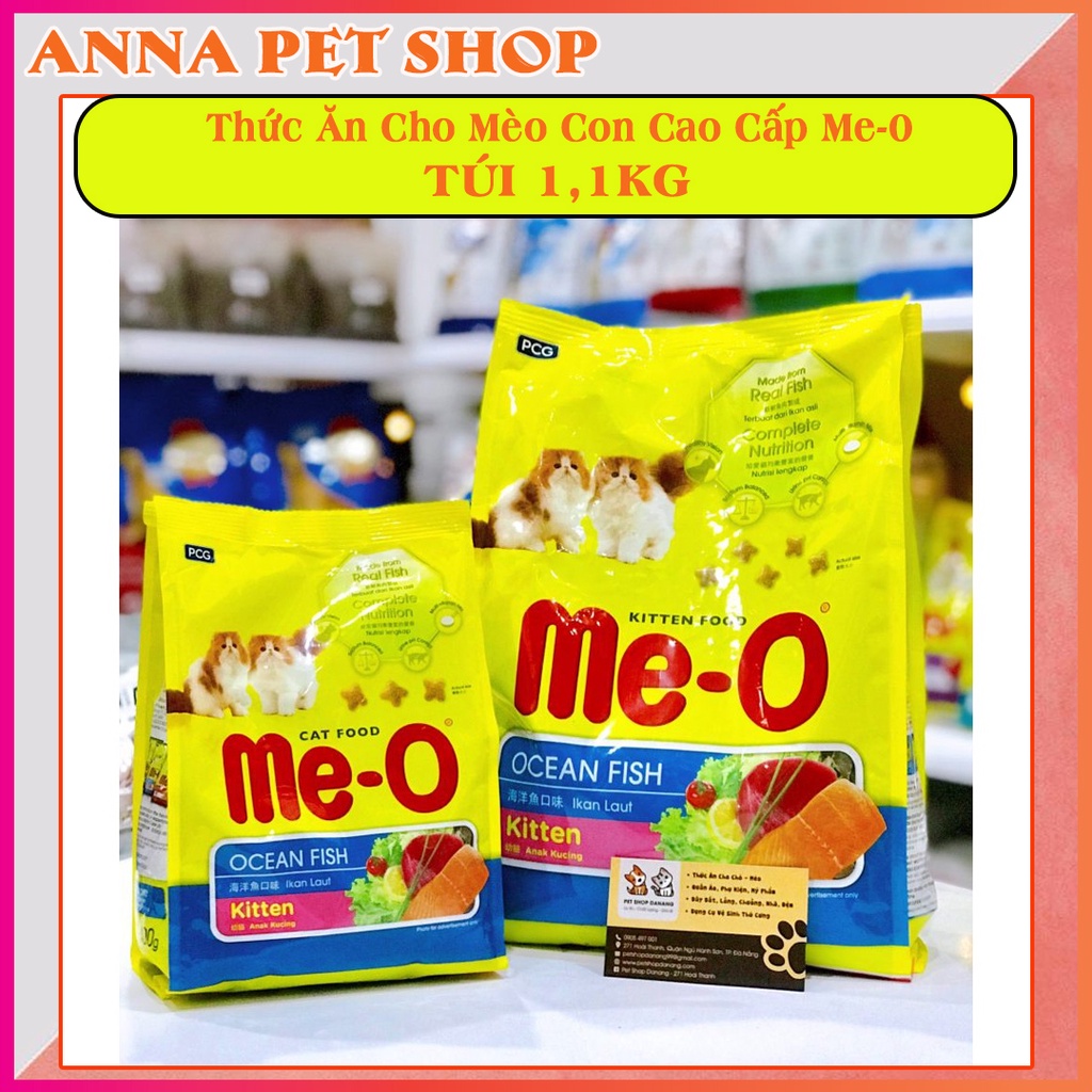 Thức ăn dành riêng cho mèo con dưới 12 tháng tuổi Me-0 Kitten - 1,1kg