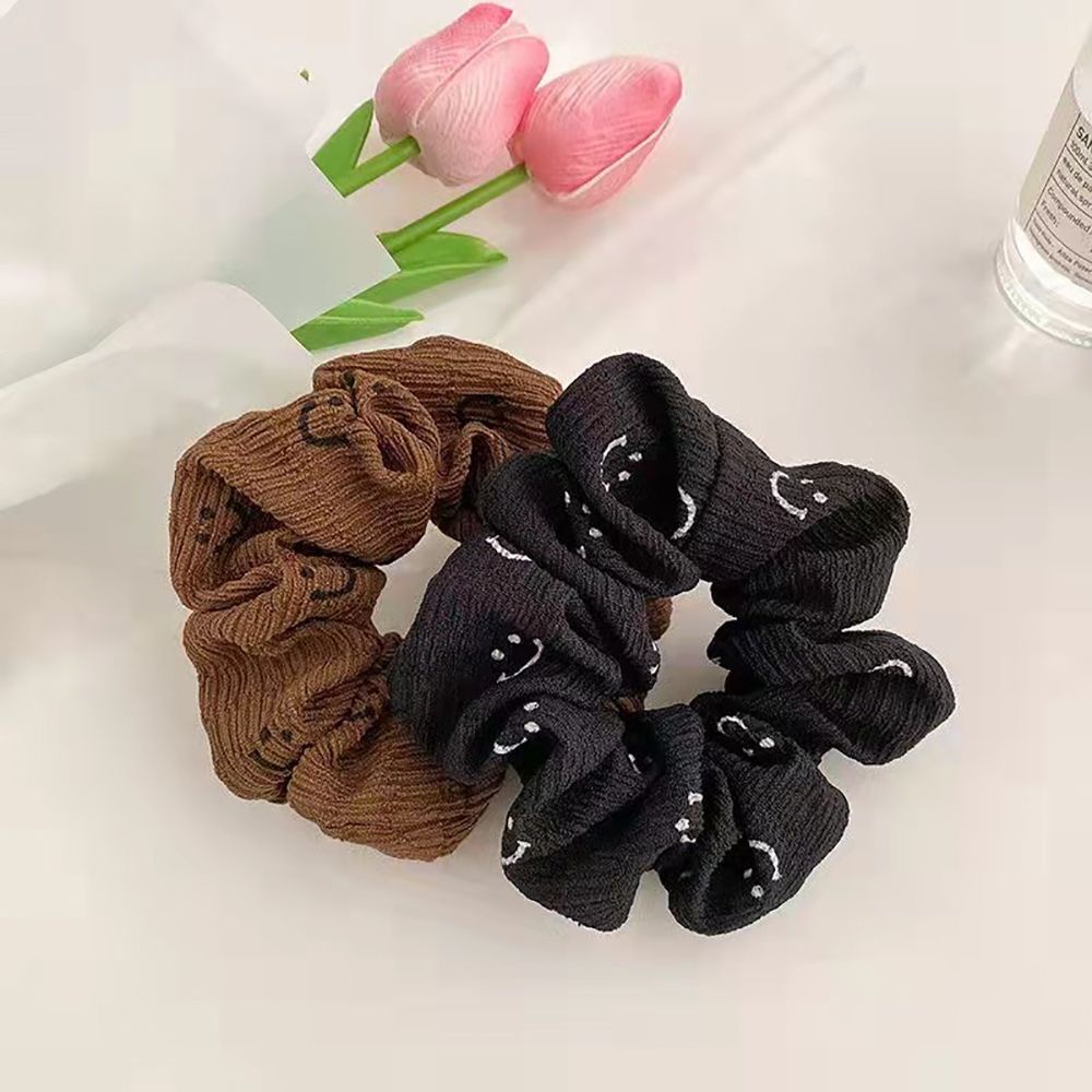 Dây buộc tóc hình mặt cười dễ thương dành cho nữ