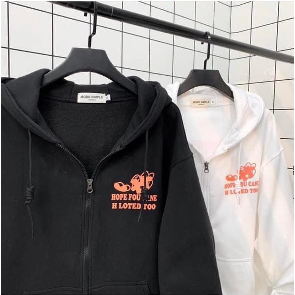 Khoác Nỉ Hoodie Mũ 2 Lớp Nam Nữ Dáng Rộng Hình Tim Form To Unisex Hot Trend