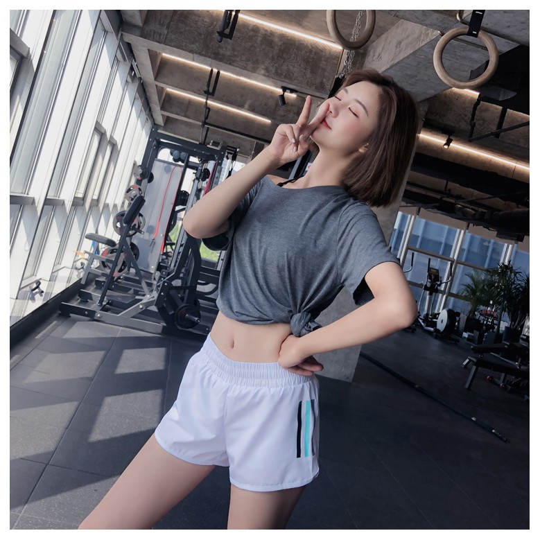 Quần ngắn Short đùi thể thao nữ Triple (Đồ Tập Gym, Yoga)(Không Áo) II Cửa Hàng KIT SPORT VIỆT NAM