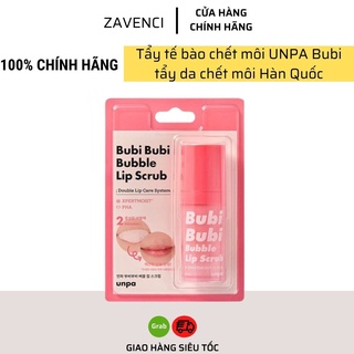 Tẩy tế bào chết môi UNPA Bubi Bubi Lip Gel tẩy da chết môi Hàn Quốc 12ml zavenci