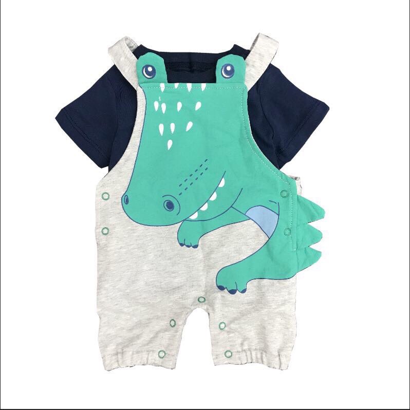Set yếm cá sấu bé trai