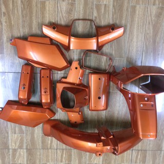 [SALE giá gốc ]Bộ vỏ dàn áo xe Dream II / DREAM 2 MÀU CAM- nhựa ABS loại 1