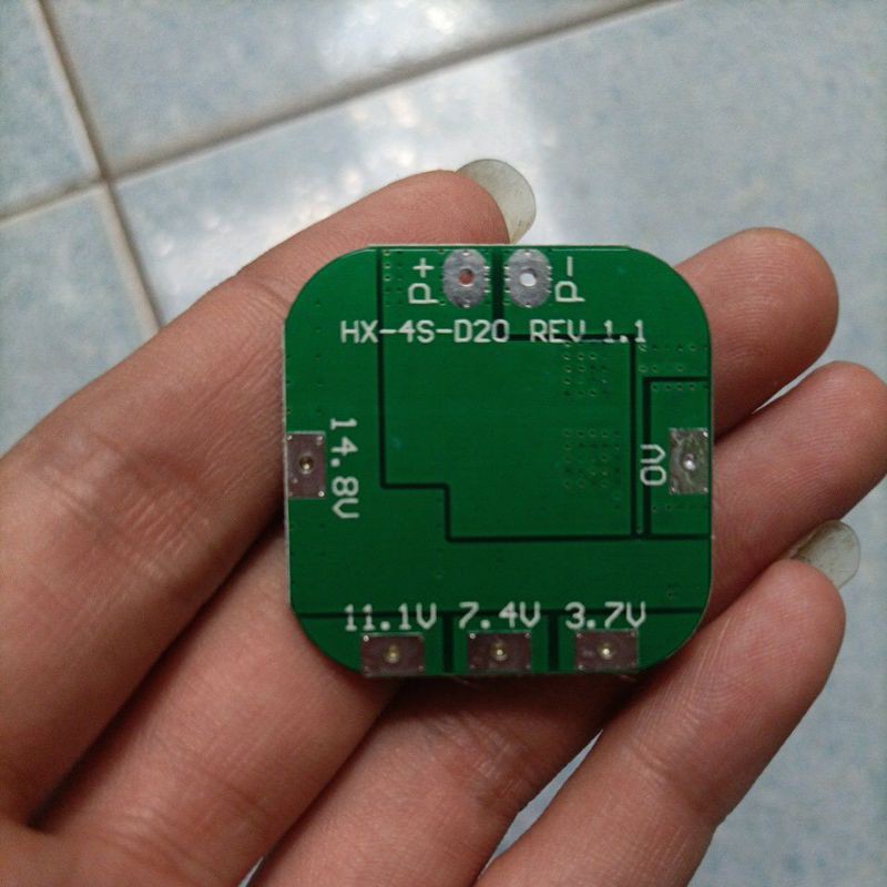 Mạch 3S, 4S 25A - Sạc cân bằng- bảo vệ pin Li-ion 3.7V