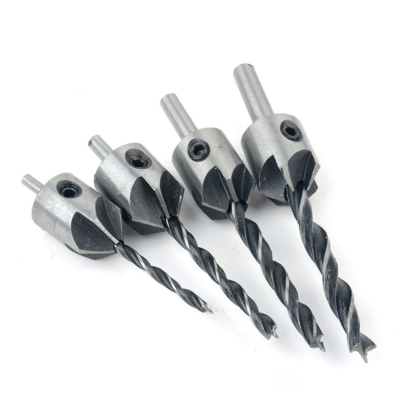 Bộ 4 Mũi Khoan Gỗ HSS + 5 Mũi Khoan Chuyên Dụng Chất Lượng Cao