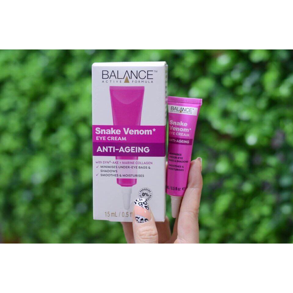 Kem Mắt Nọc Rắn Balance Active Formula Snake Venom Eye Cream 15ml | BigBuy360 - bigbuy360.vn