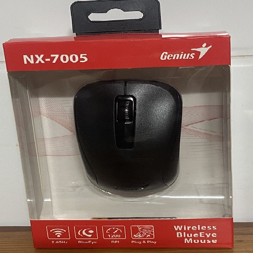 Chuột máy tính không dây Genius NX (màu đen)!