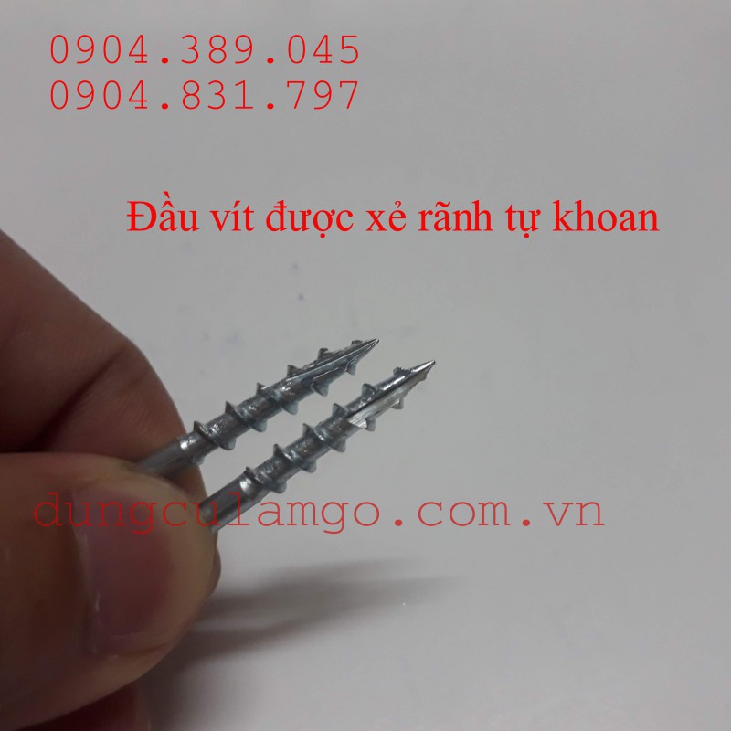 Vít gỗ (sản xuất theo quy cách Kreg) | vít khoan chéo 38mm