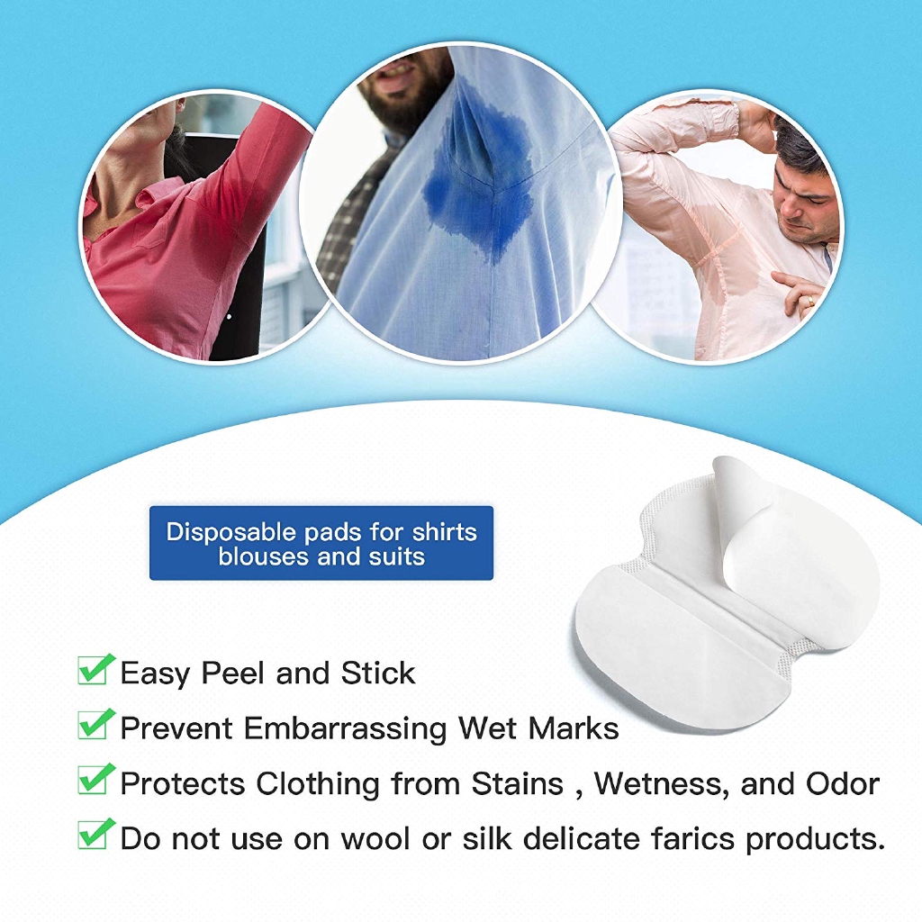 Miếng dán giữ khô thoáng cả ngày cho vùng da dưới cánh tay