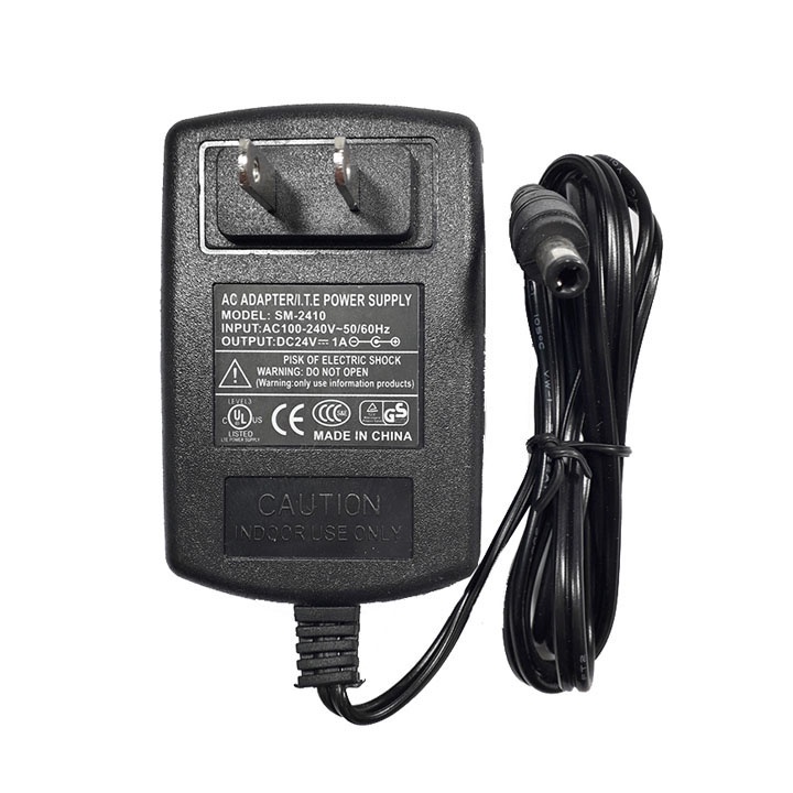 Nguồn Adapter 24V 1A Jack DC 5.5x2.1mm