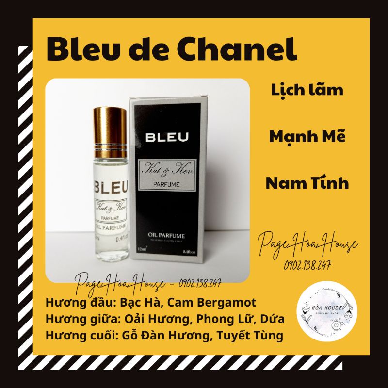 Tinh dầu lăn Kat & Kev 12ml - Cho Nam & Nữ
