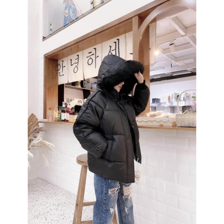 Áo phao mũ lông quảng châu cao cấp. | BigBuy360 - bigbuy360.vn