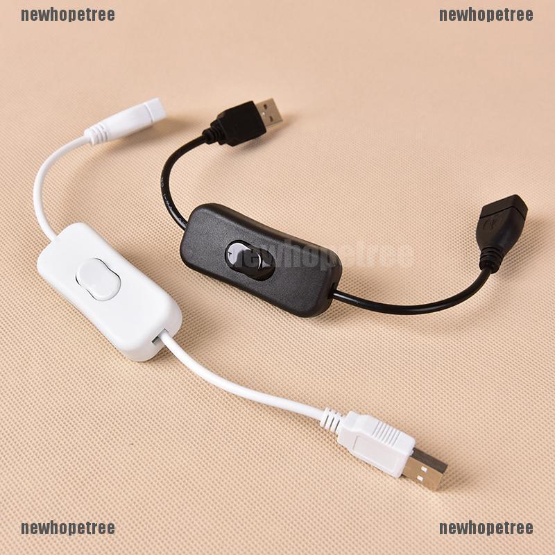 Cáp chuyển đổi từ USB Male sang Female có đèn LED 2 màu
