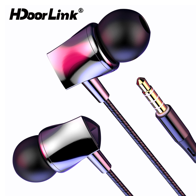 Tai Nghe HdoorLink Có Dây Giắc Cắm 3.5mm Dùng Cho Máy Nghe Nhạc Mp3 Huawei Xiaomi