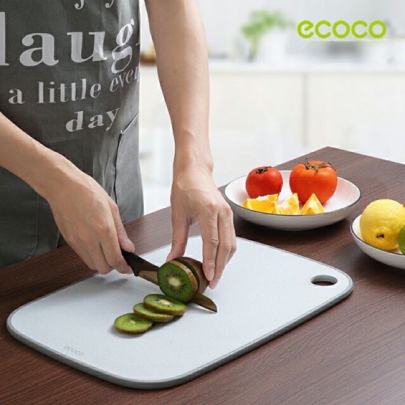 (Ecoco SIÊU RẺ) Thớt lúa mạch Ecoco không bám bẩn