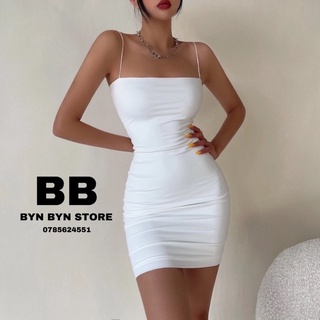 Đầm hai dây body ôm đẹp 2s