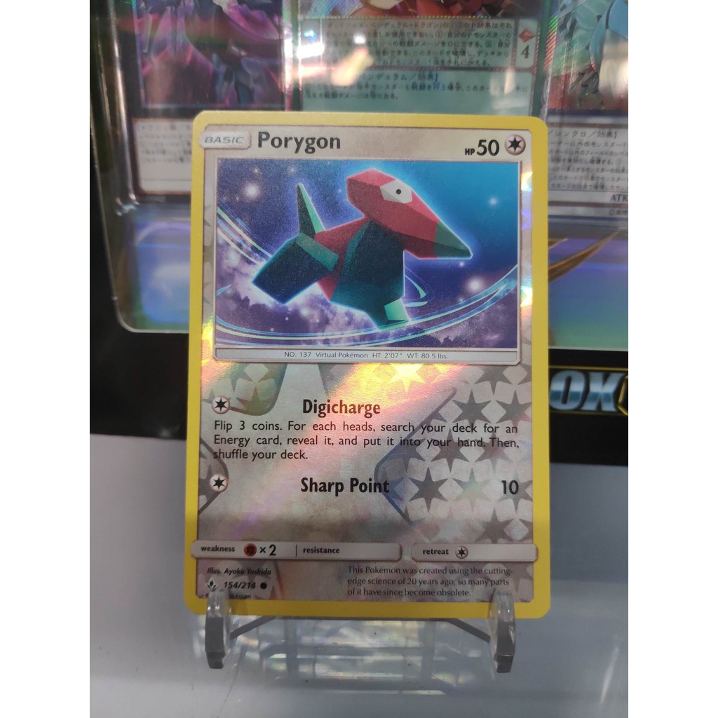 [ Dưa Hấu Yugioh ] Lá bài thẻ bài Pokemon Porygon