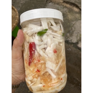 Măng chua tỏi ớt