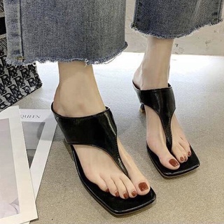 Guốc sỏ ngón 5cm Hot Trend Hàn THG19