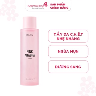 Nacific Nước hoa hồng Pink AHABHA Toner 150ml