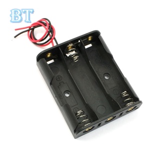 3 x AA 4.5V có dây dẫn Bộ giữ pin Hộp đựng pin bằng nhựa Hộp đựng