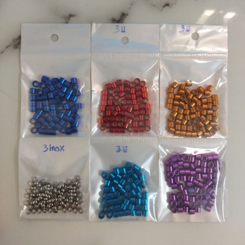 SET 10_30 VÒNG ĐEO CHÂN CHIM YẾN HÓT, FINCH SIZE 3MM CÓ KHẮC KÍ HIỆU THEO YÊU CẦU