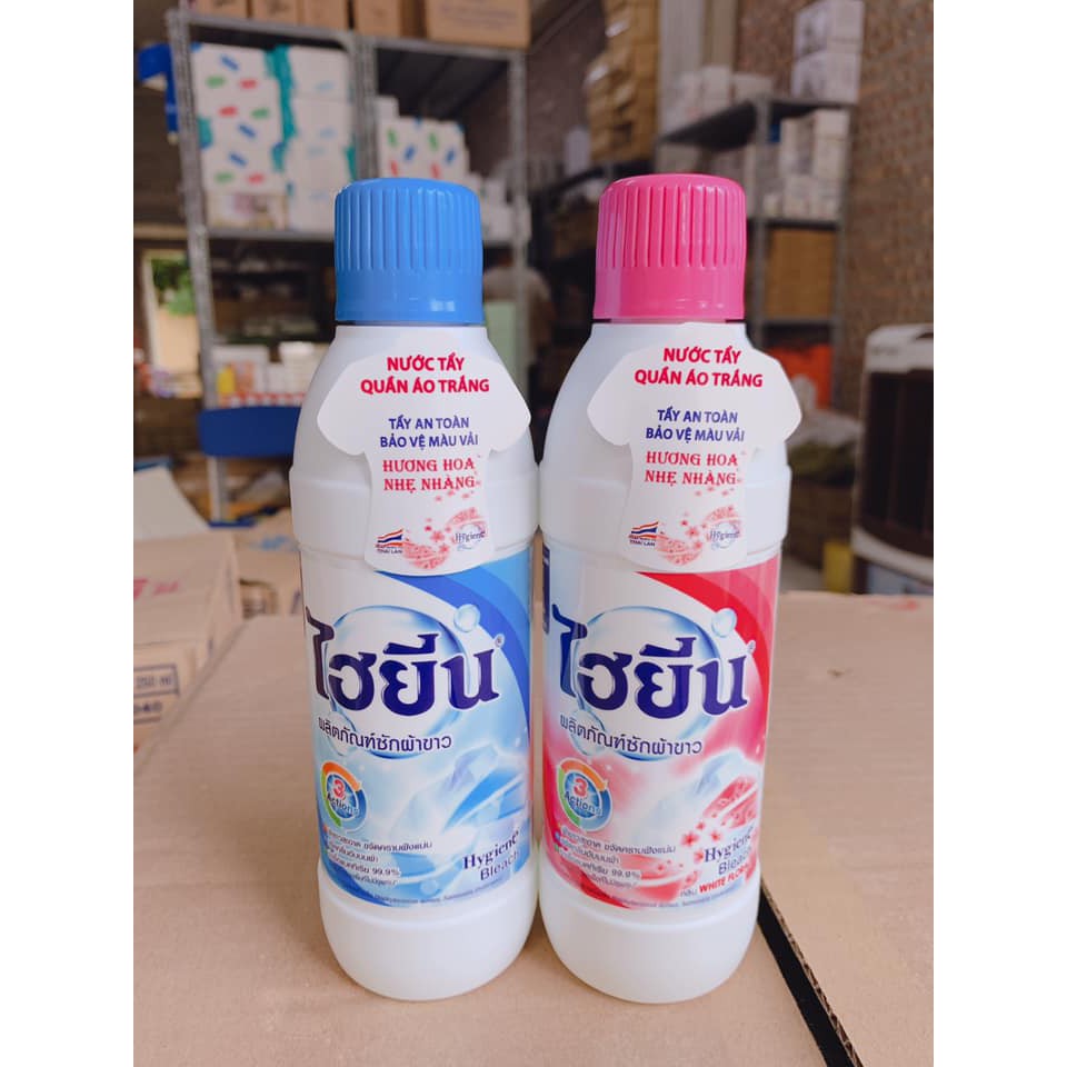 Thuốc tẩy trắng, tẩy màu quần áo Thái Lan 250ml