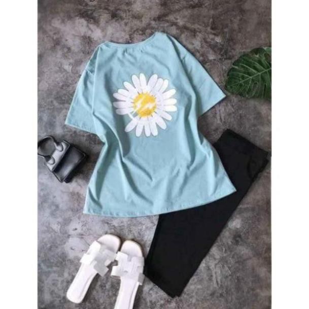 [Giá Tận Xưởng] Đồ Bộ Nữ Quần Lửng Trơn Áo In Hoa Siêu Dễ Thương Mẫu Bán Chạy - HOT Hè 2020 BÁN CHẠY 2020 | BigBuy360 - bigbuy360.vn