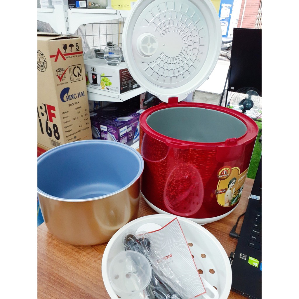 Nồi cơm điện Kipor (Hàn Quốc) KP-N259.18 1.8L và KP-N2512 1.2L, BH 12 tháng chính hãng | BigBuy360 - bigbuy360.vn