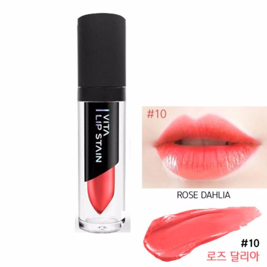 Xả Son kem AGAPAN Vita Lip Stain 4g #10 - Rose Dahlia