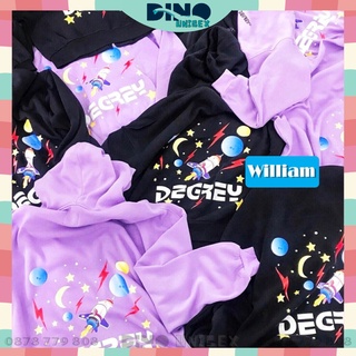 Áo hoodie thời trang nam nữ Degrey Sao Hỏa Cực Hot