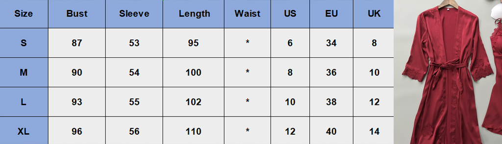 GIVEME-Women Kimono Robe Dress Satin Silk Lace Sleepwear Nightdress Fashion Sexy Babydoll Underwear | BigBuy360 - bigbuy360.vn