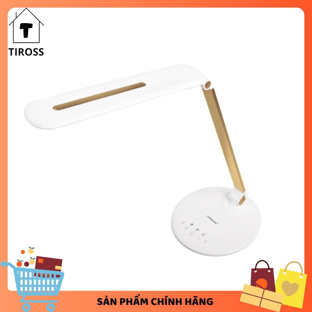 [Tiross123] Đèn bàn học LED chống cận cao cấp TIROSS TS1806, công suất 8W, sp chính hãng, bảo hành 12 tháng - Now 24/7