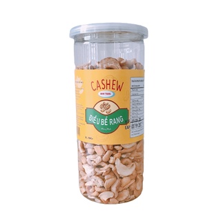 Hạt điều BestNut vỡ đôi rang chín không muối đã bóc hũ 500g ăn vặt mẹ bầu/ ăn vặt ăn kiêng/ ăn vặt healthy lành mạnh/ ăn