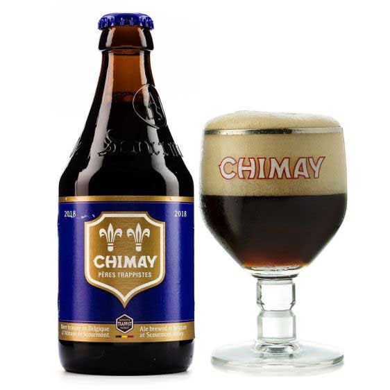 Bia Chimay Xanh 9% Chai 330ml Nhập Khẩu Bỉ