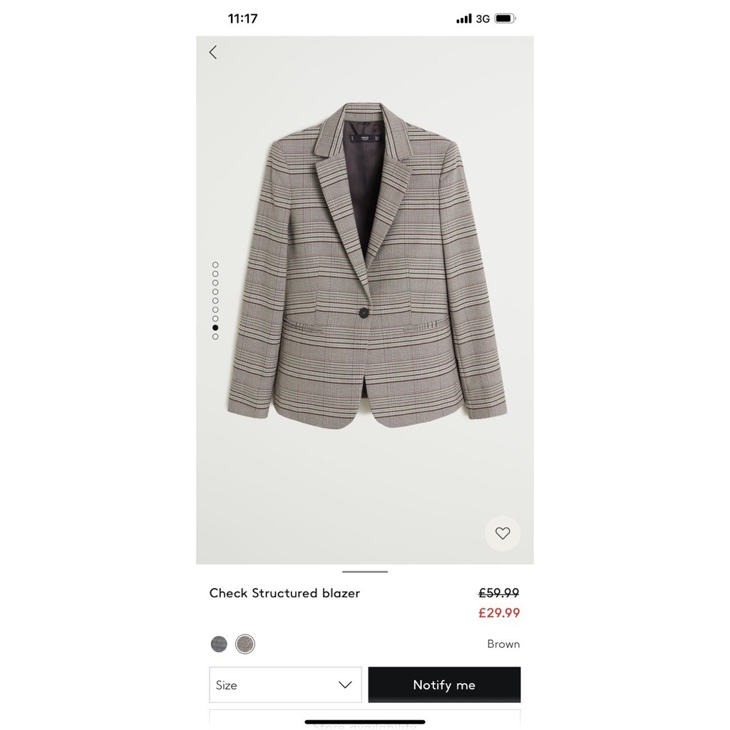 Rập áo blazer 1 lớp - rập giấy mã 1047 | BigBuy360 - bigbuy360.vn