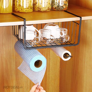 Kệ sắt treo gầm bàn