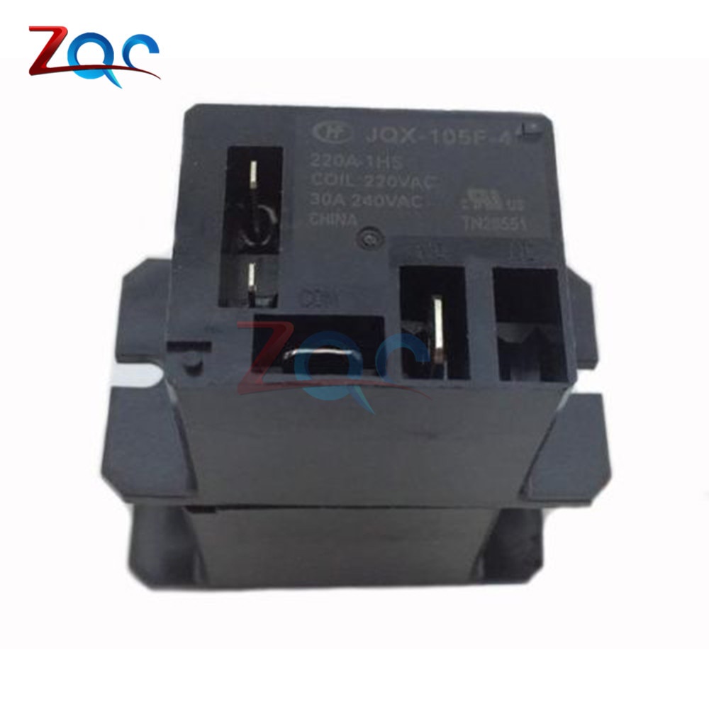 Rơ Le Máy Lạnh Jqx-105F-4-220V-1Hs Ac 220v 30a Hf105F 4 Pin