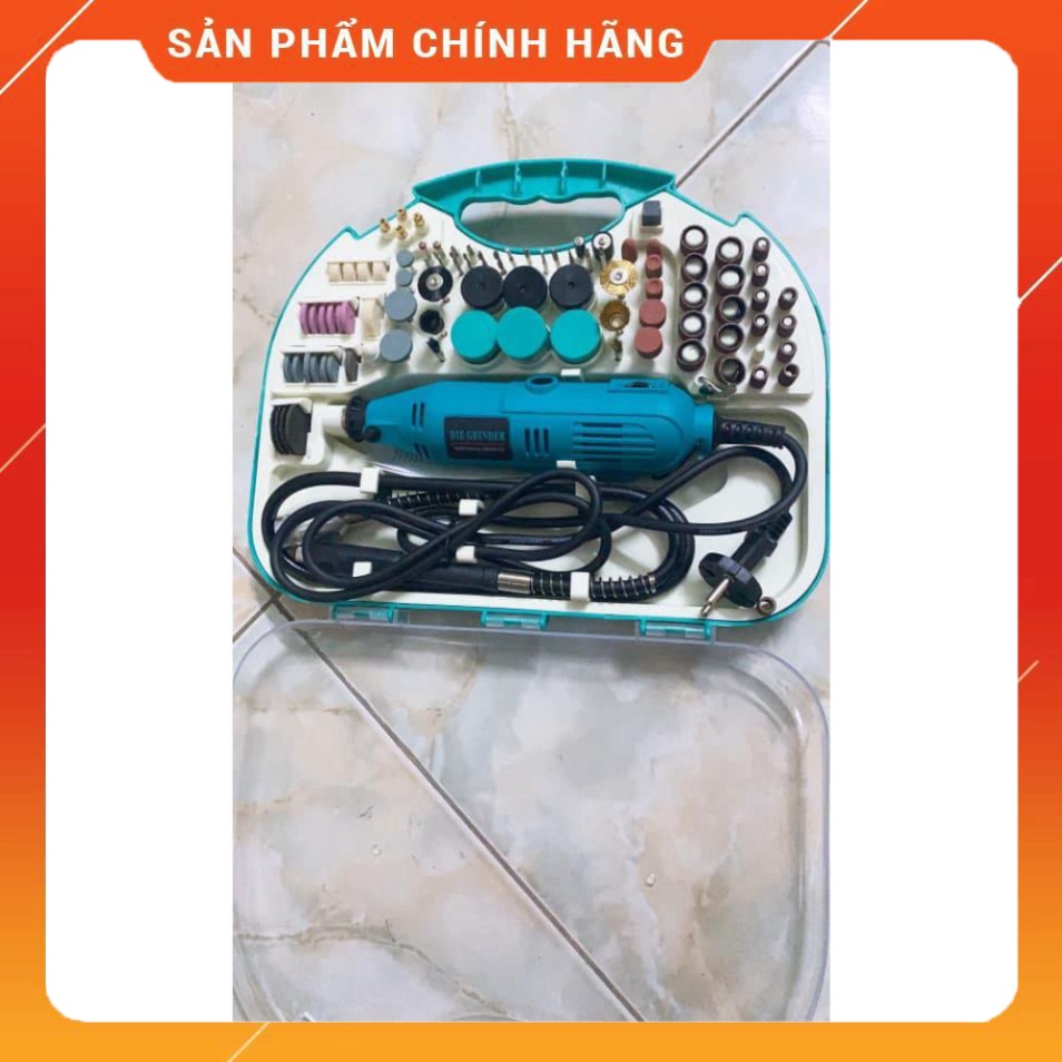 Bộ Máy Khắc mài mini Đa Năng 100 chi tiết 6 tốc độ