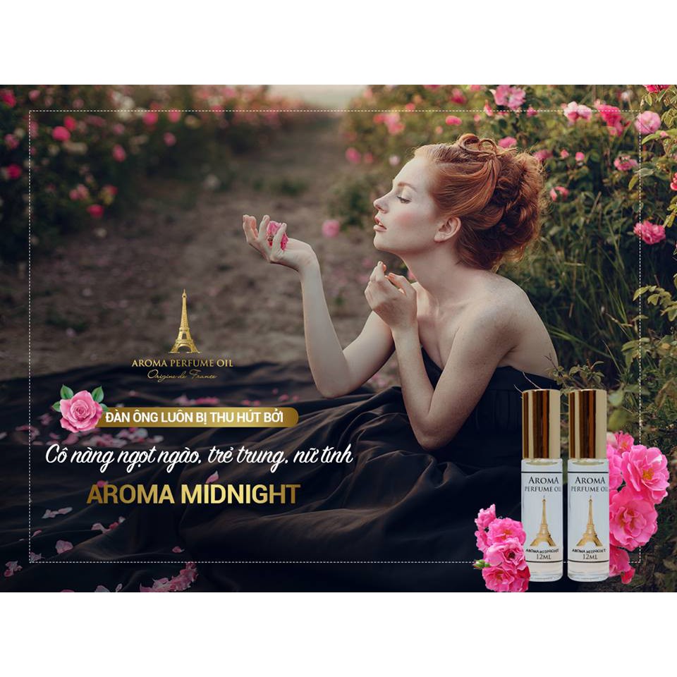 TINH DẦU NƯỚC HOA PHÁP MIDNIGHT FANTASY 12ML