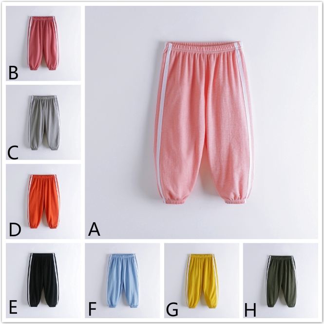 Quần Dài Cotton Lanh Phong Cách Hàn Quốc Cho Bé