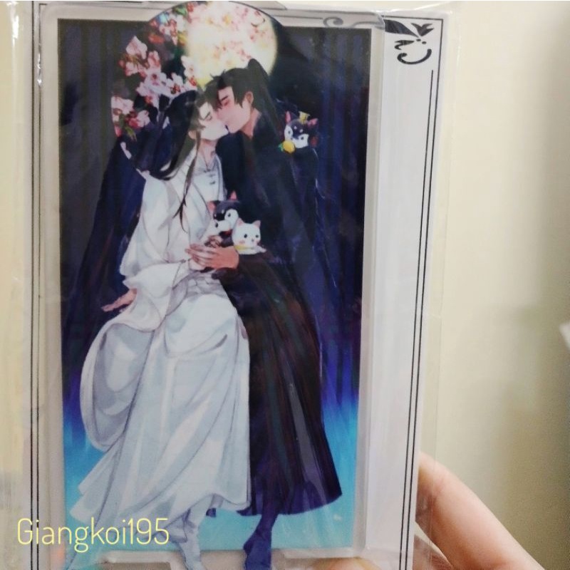 SẴN-STANDEE Husky và Sư tôn mèo trắng của hắn MÔ HÌNH NHÂN VẬT