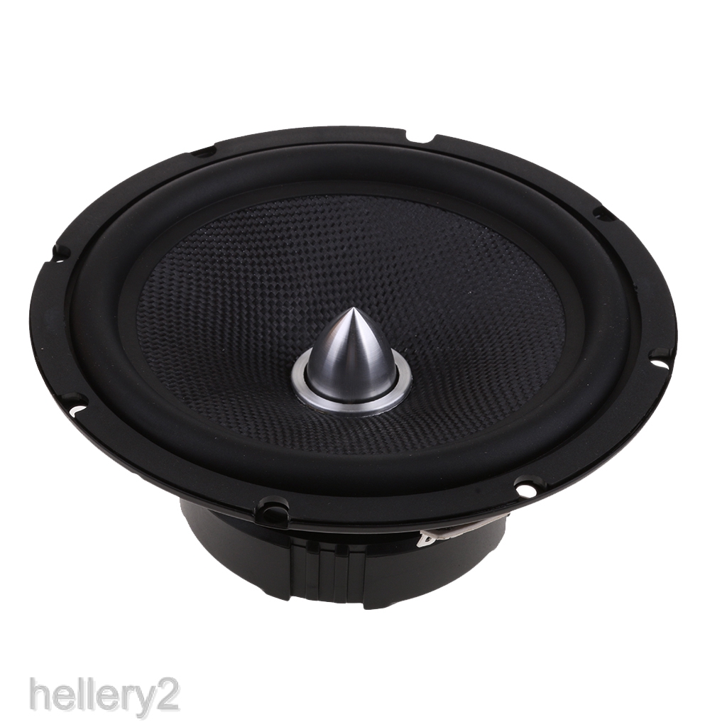 6.5''Mid Speaker Hi-Fi Stereo Loudspeaker Glass Fiber Mid-bass Speaker Black
