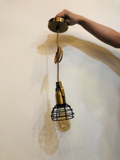 Đèn thả đui đồng rọ sắt( chưa kèm bóng)